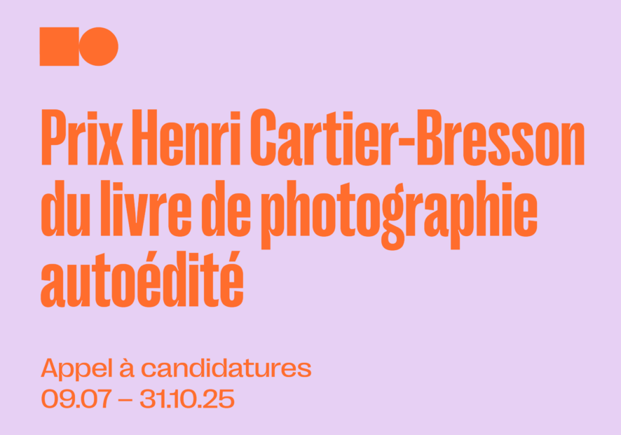 Prix et bourse : Prix Henri Cartier-Bresson du livre de photographie autoédité : Vous êtes photographe et avez publié un livre en autoédition cette année ? Vous avez jusqu'au 31 octobre pour soumettre votre ouvrage ! 